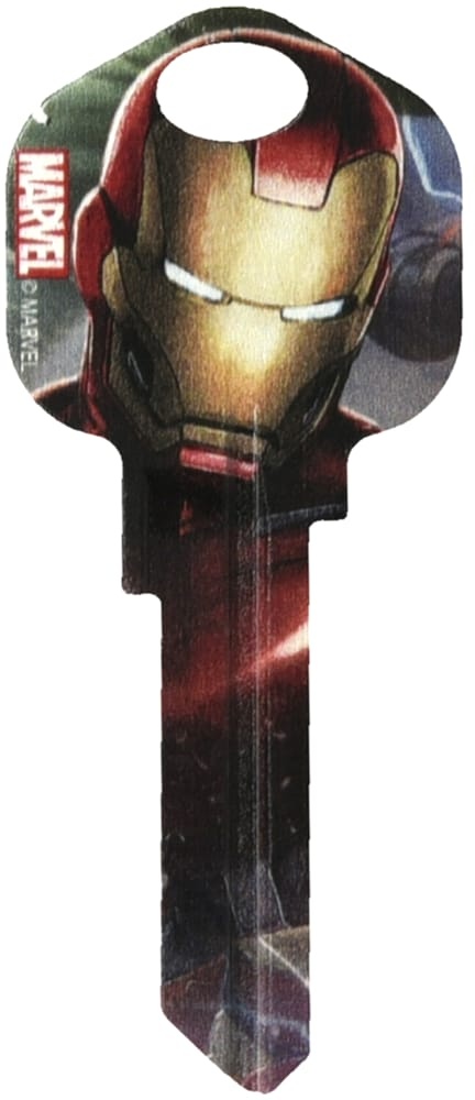 slide 1 of 1, Hillman Iron Man Blank Key, 1 ct