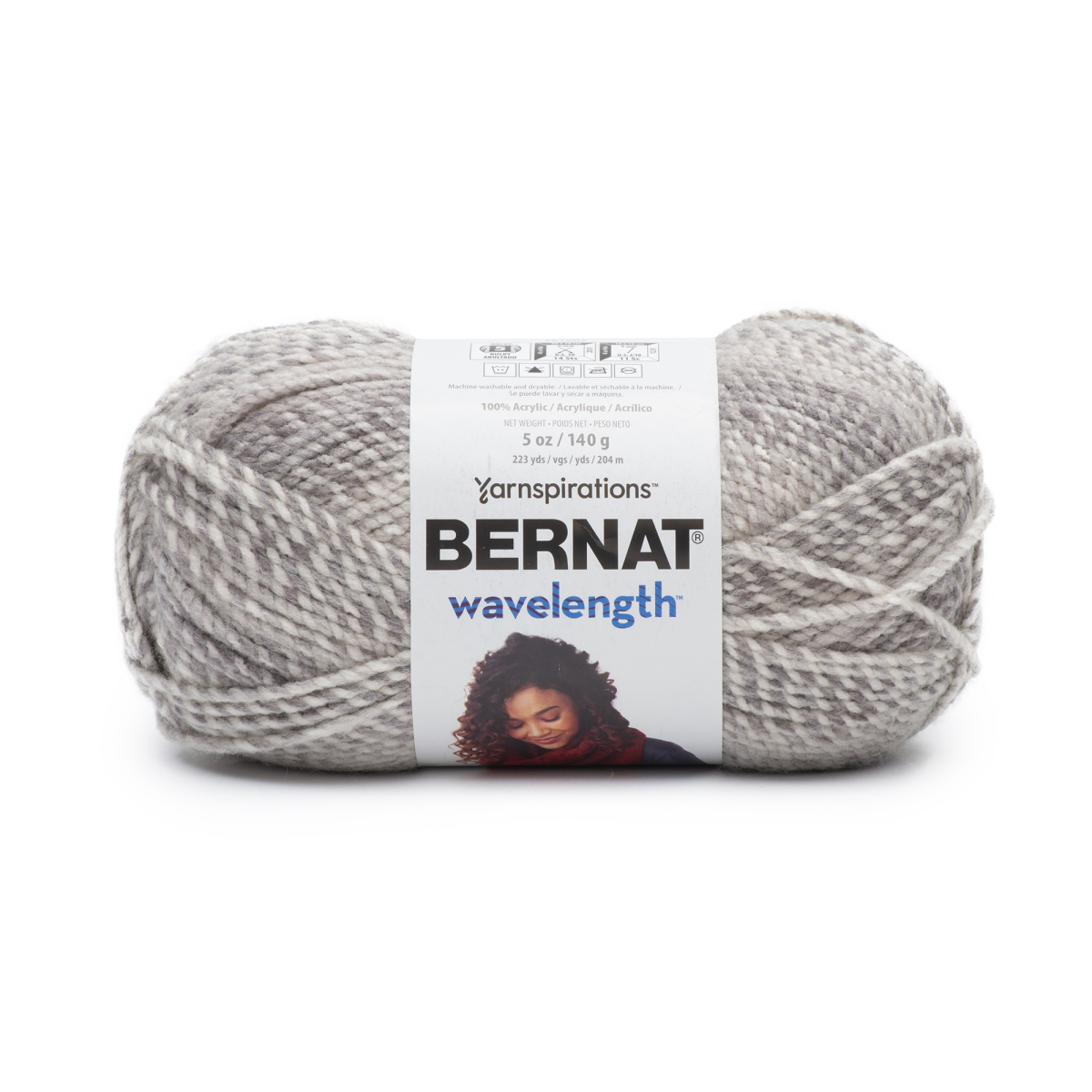 slide 1 of 1, Bernat Yarn Wavelength Pearl, 1 ct
