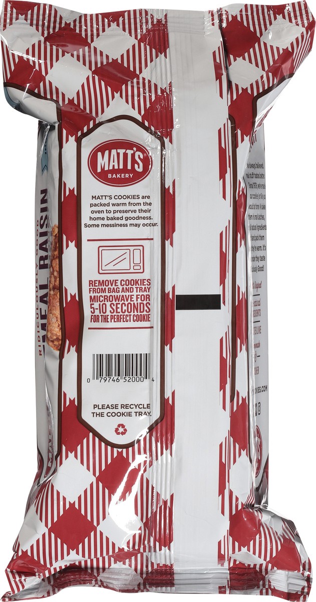 slide 13 of 13, Matt's Bakery Soft-Baked Oatmeal Raisin Cookies 10.5 oz, 10.5 oz