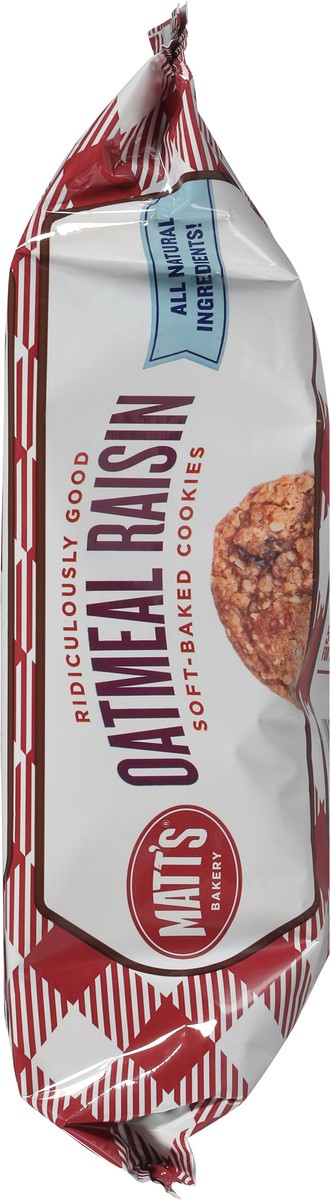 slide 9 of 13, Matt's Bakery Soft-Baked Oatmeal Raisin Cookies 10.5 oz, 10.5 oz