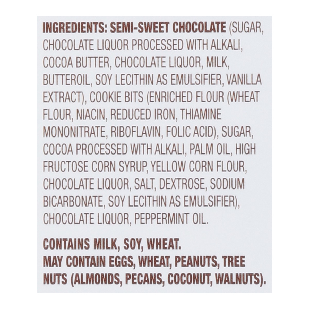 slide 4 of 15, FANNIE MAY Dark Chocolate Mint and Cookie Bits Tablet 3.5oz / 100g, 3.5 oz
