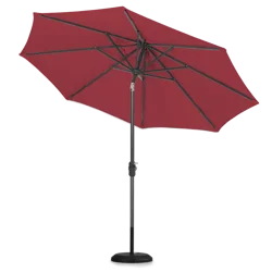 ROOM & RETREAT Rr 9' Patio Umbrella Garnet Red
