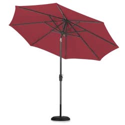 ROOM & RETREAT Rr 9' Patio Umbrella Garnet Red