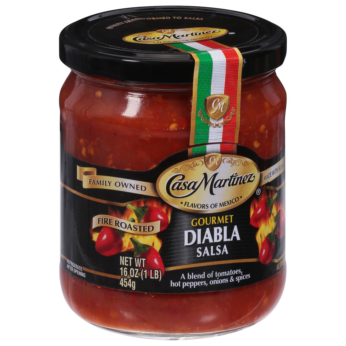 slide 9 of 9, Casa Martinez Diabla Gourmet Diabla Salsa 16 oz, 16 oz