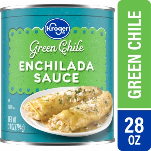 slide 1 of 4, Kroger Mild Green Enchilada Sauce, 28 oz