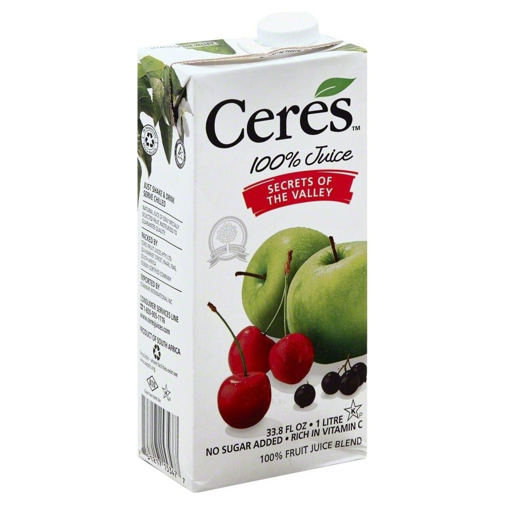 slide 1 of 1, Ceres 100% Juice, Secrets of the Valley - 33.8 oz, 33.8 oz