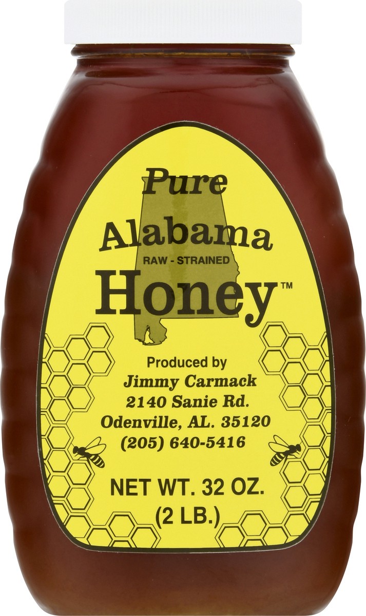 slide 11 of 12, Pure Alabama Honey Raw-Strained Wildflower Honey, Wildflower 32 oz, 32 oz