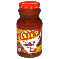 La Victoria Thick & Chunky Hot Salsa
