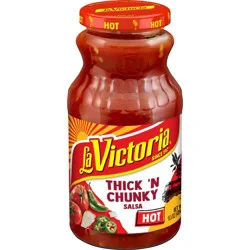 La Victoria Thick & Chunky Hot Salsa