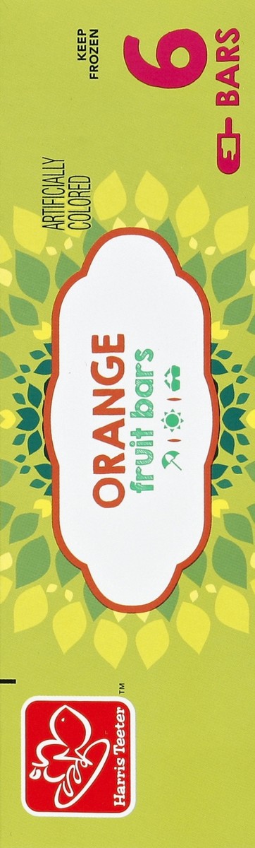 slide 4 of 4, Harris Teeter Fruit Bars - Orange, 16.5 oz