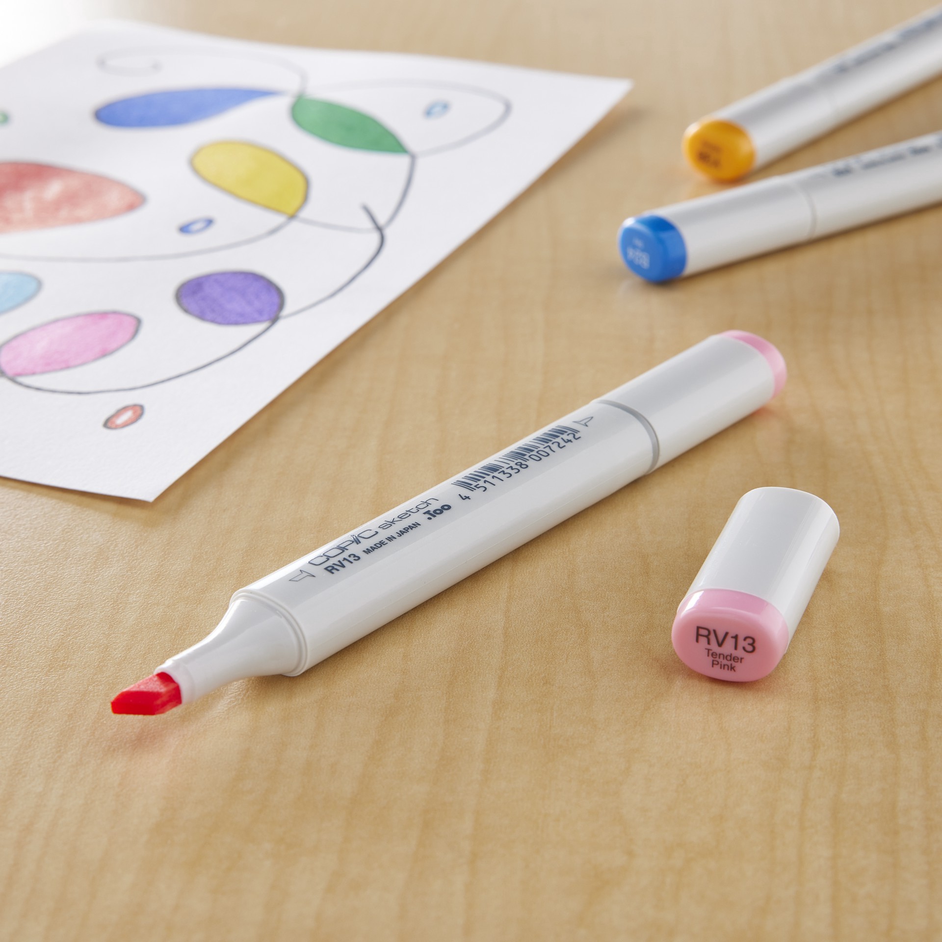 slide 2 of 2, Copic Sketch Marker, Red Violets, 1 ct