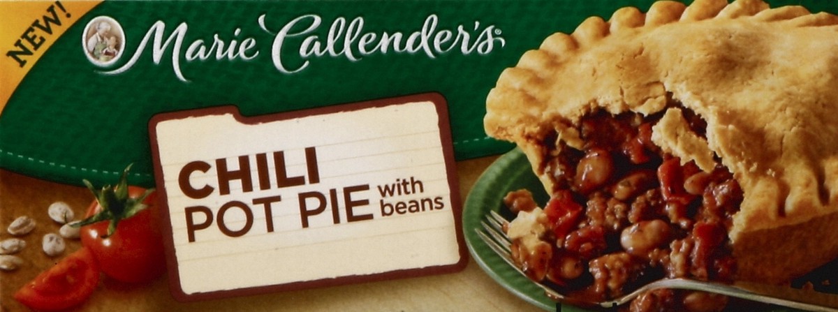 slide 4 of 4, Marie Callender's Chili Pot Pie With Beans, 16 oz