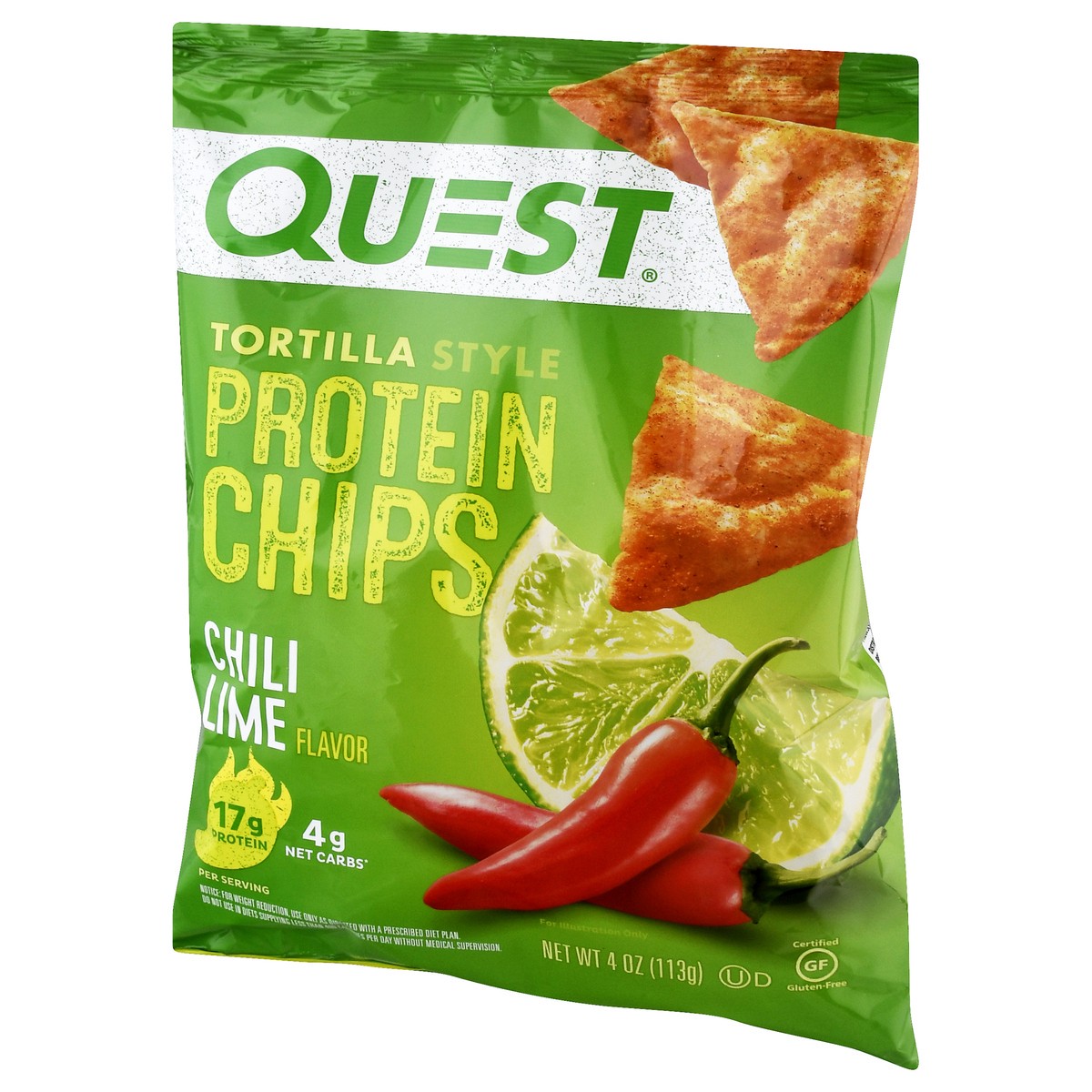 slide 3 of 9, Quest Protein Chips, 4 oz