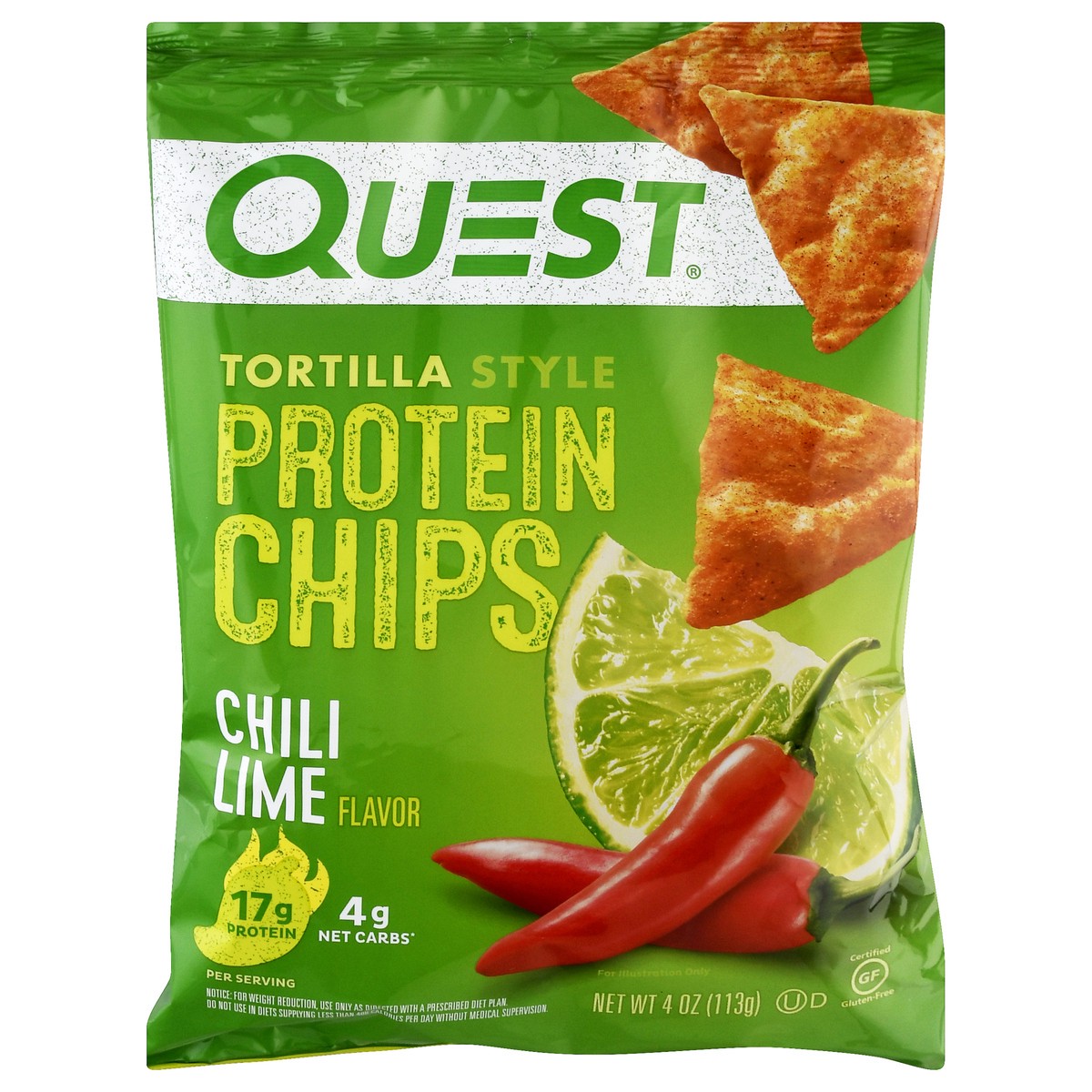 slide 1 of 9, Quest Protein Chips, 4 oz