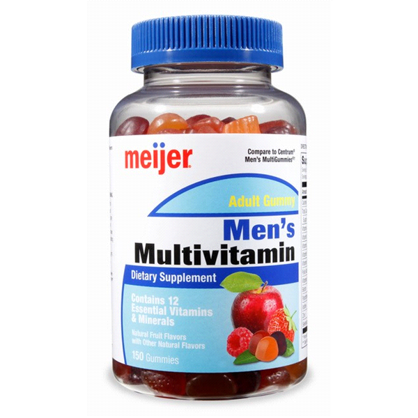 slide 1 of 1, Meijer Gummy Womens Multivitamin Adult, 150 ct