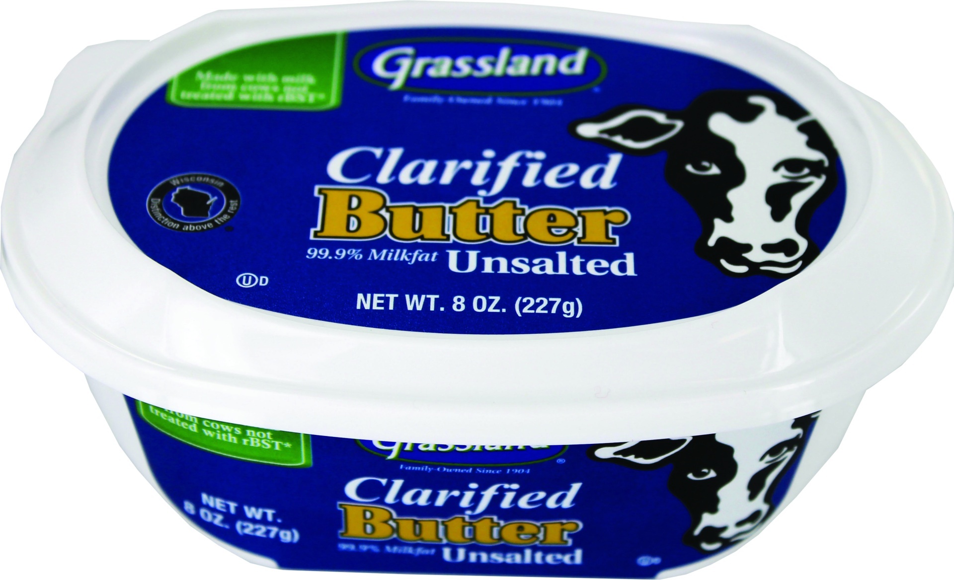 slide 1 of 1, Grassland Clarified Unsalted Butter, 8 oz