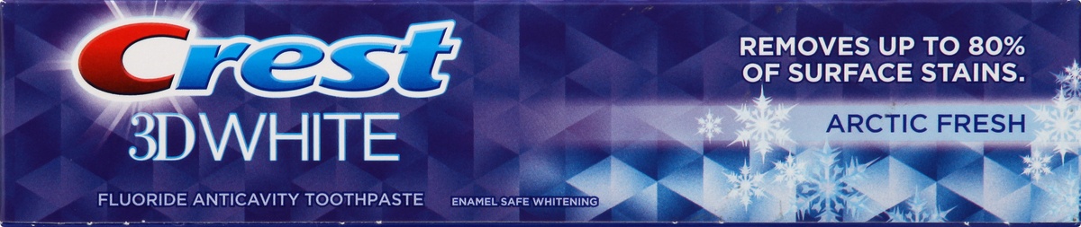 slide 6 of 8, Crest 3D White Arctic Fresh Whitening Toothpaste - Icy Cool Mint, 2 ct; 4.8 oz