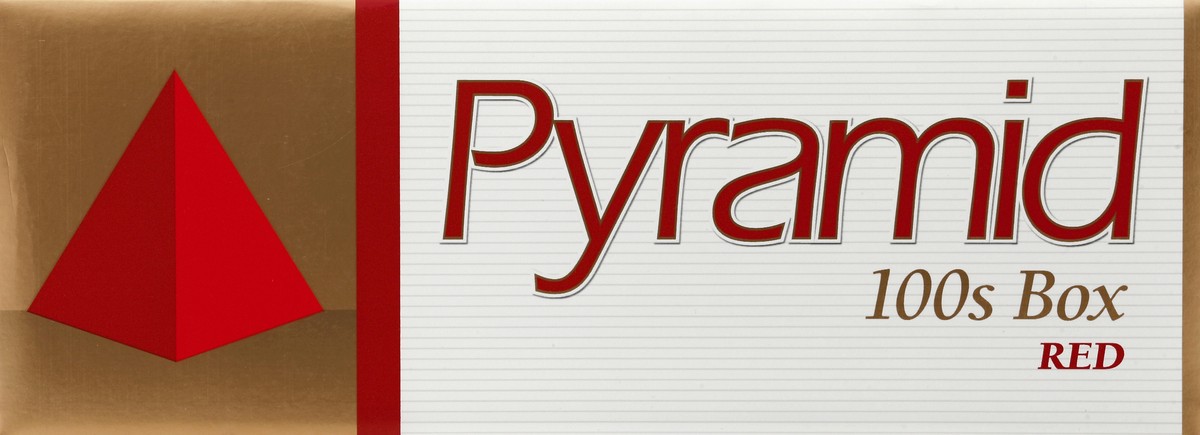 slide 4 of 4, Pyramid Cigarettes, Red, 100s, Box, 