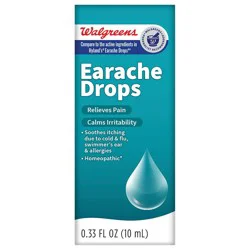 Walgreens EarAche Drops