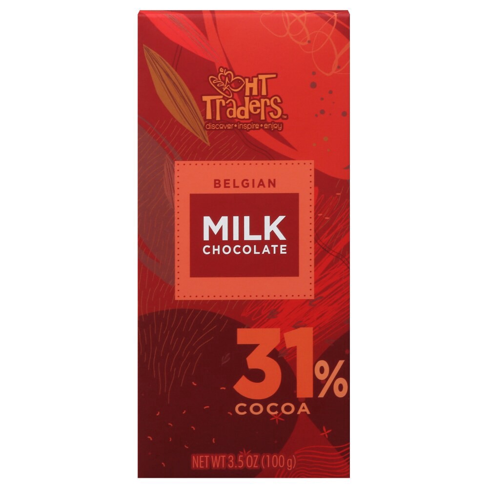 slide 2 of 2, Harris Teeter Traders Belgian Milk Chocolate, 3.5 oz