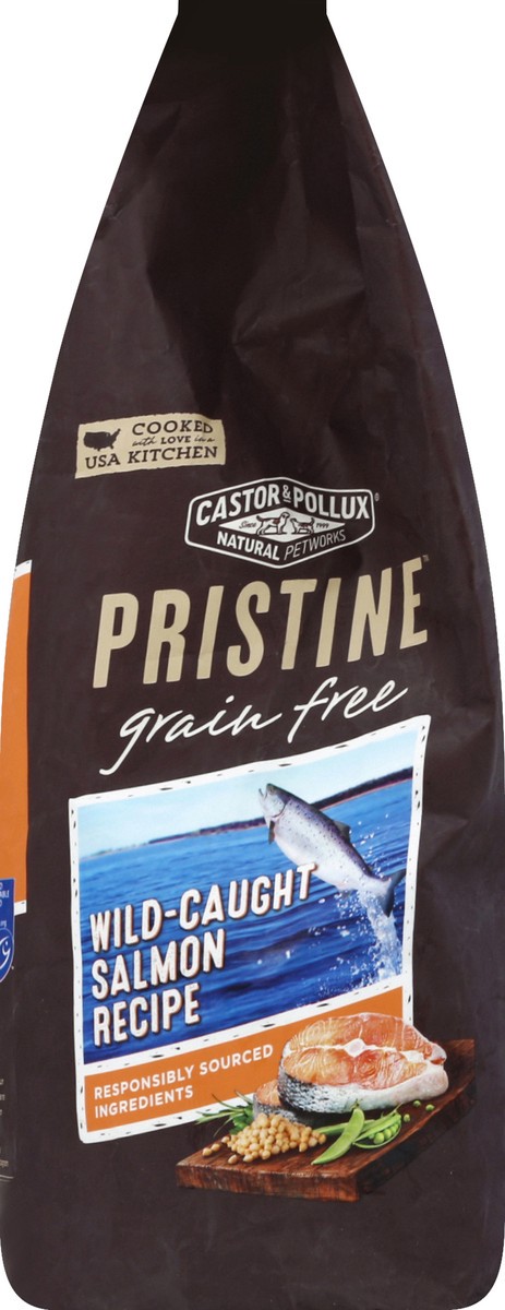 slide 4 of 6, Castor & Pollux Pristine Grain Free Wild-Caught Salmon Recipe Dry Cat Food, 3 lb