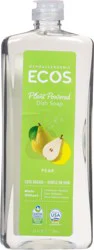 Ecos Plant Powered Hypoallergenic Pear Dish Soap 25 fl oz