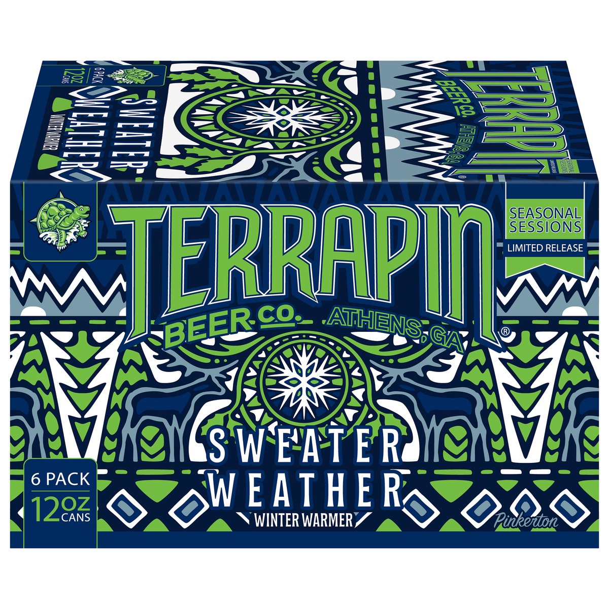 slide 1 of 9, Terrapin Beer Co. Seasonal Sessions Sweater Weather Beer 6 - 12 fl oz Cans, 6 ct; 12 oz