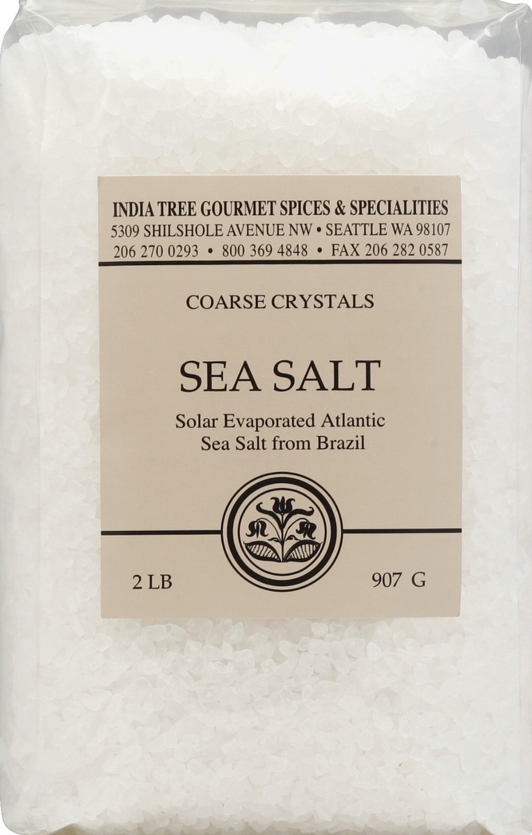 slide 3 of 5, India Tree Sea Salt 2 lb, 2 lb