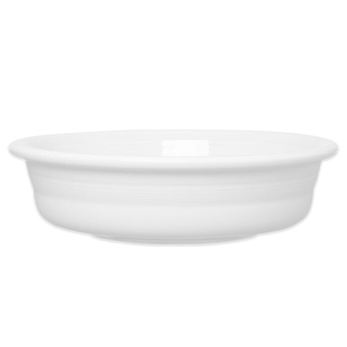 slide 1 of 3, Fiesta Serving Bowl - White, 2 qt