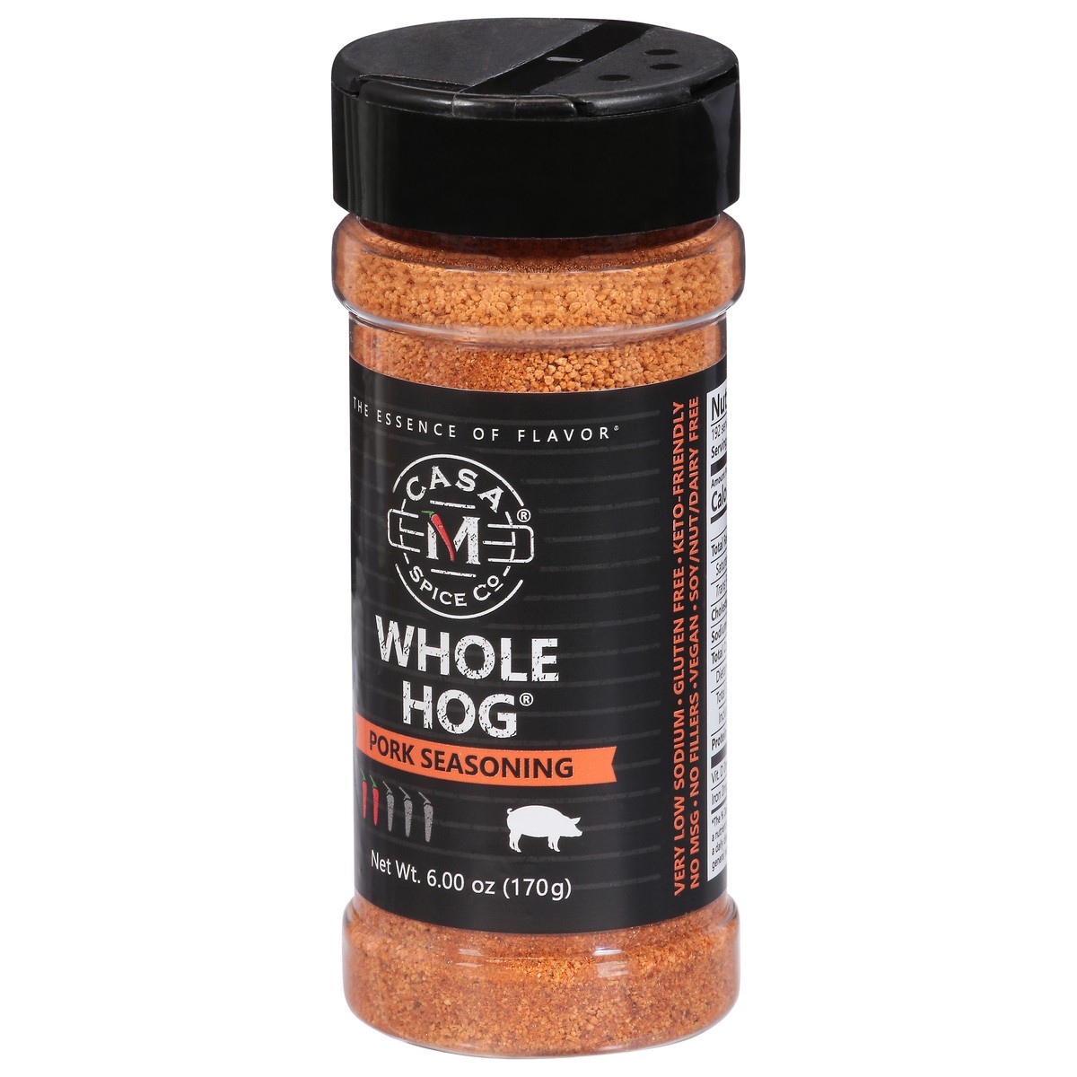 slide 4 of 14, Casa M Spice Co Whole Hog Pork Seasoning 6.0 oz, 6 oz