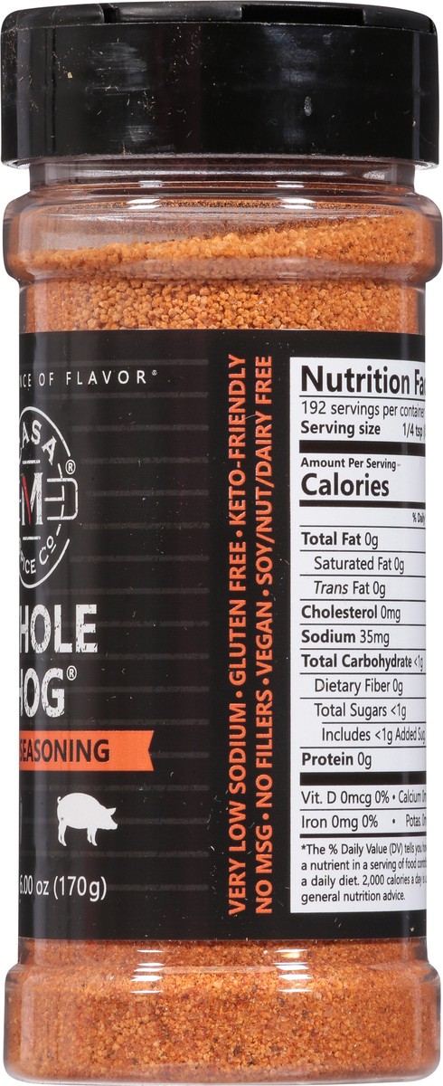 slide 6 of 14, Casa M Spice Co Whole Hog Pork Seasoning 6.0 oz, 6 oz