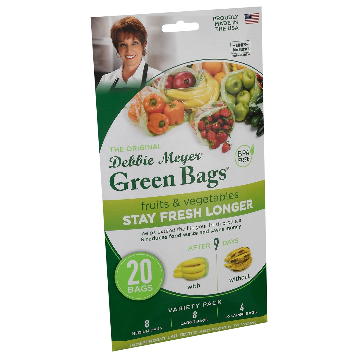 slide 2 of 9, Debbie Meyer Green Bags Variety Pack Green Bags 20 ea, 20 ct