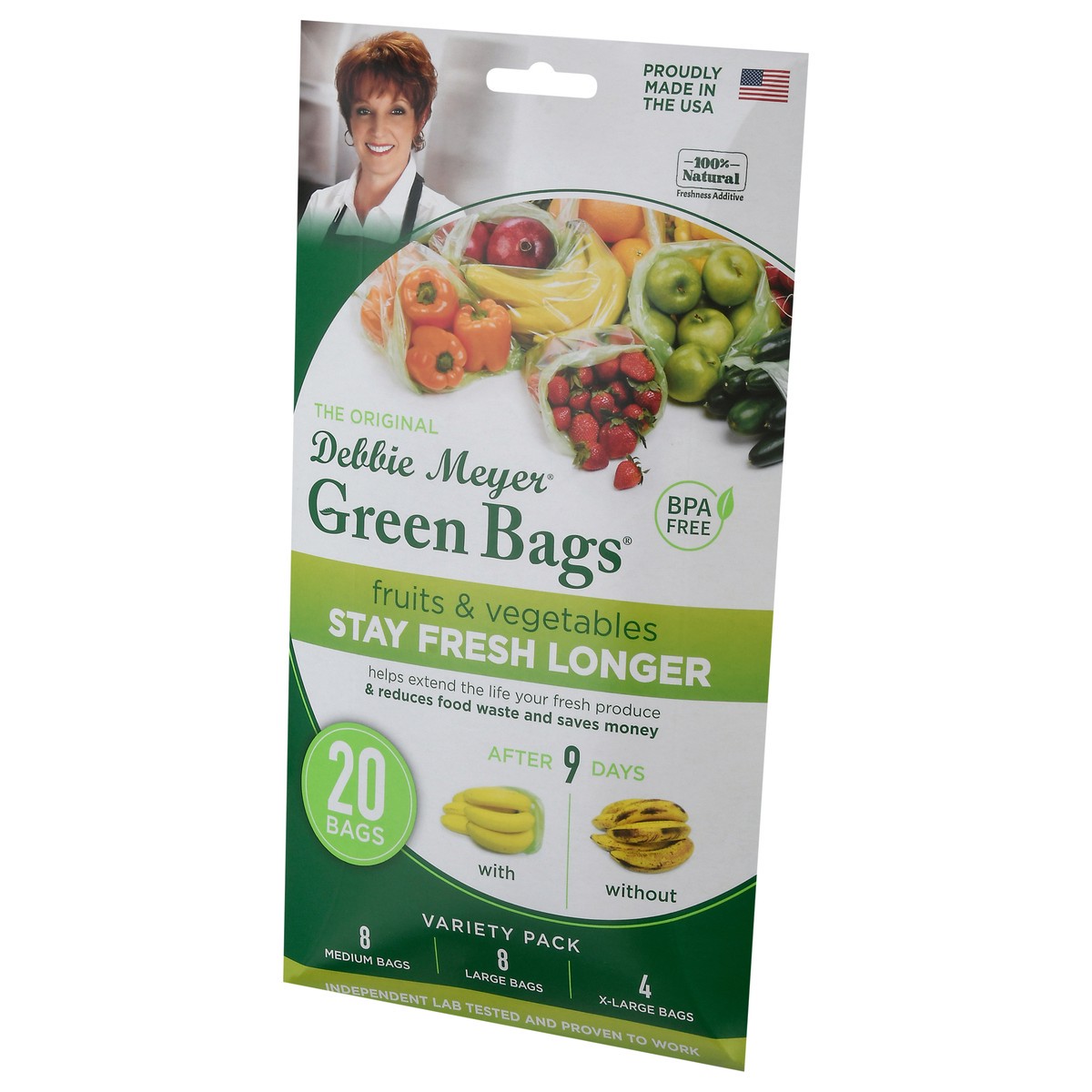 slide 3 of 9, Debbie Meyer Green Bags Variety Pack Green Bags 20 ea, 20 ct