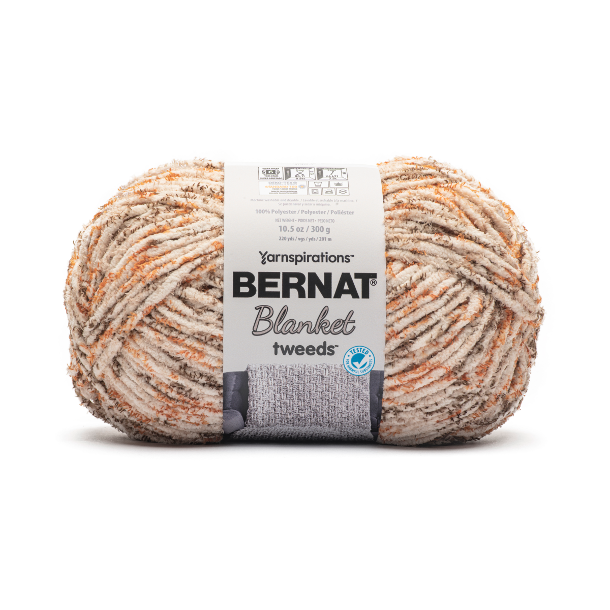 slide 1 of 1, Bernat Blanket Yarn Tweeds Woodland, 10.5 oz