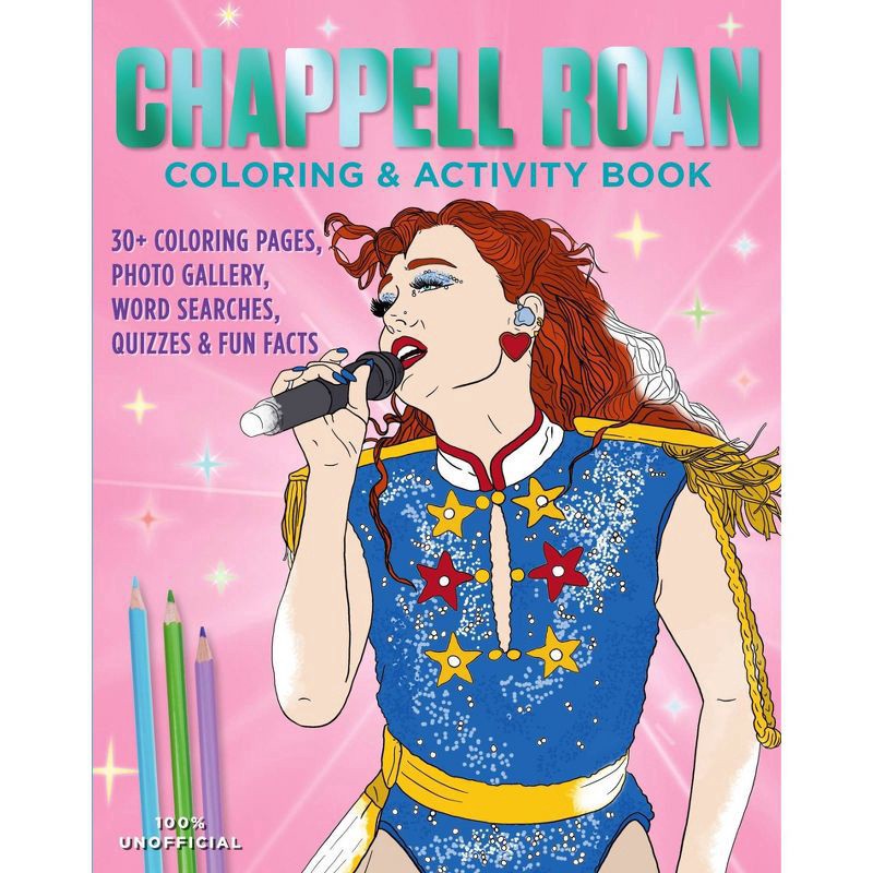 slide 1 of 4, Random House Chappell Roan Coloring & Activity Book - by Editors of Thunder Bay Press (Paperback), 1 ct