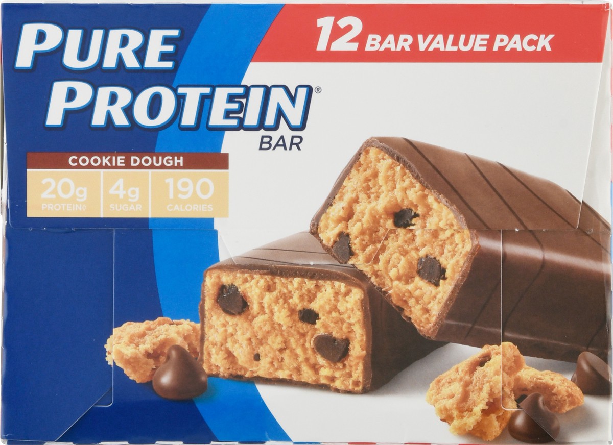 slide 5 of 10, Pure Protein Cookie Dough Bars, 12 ct; 1.76 oz