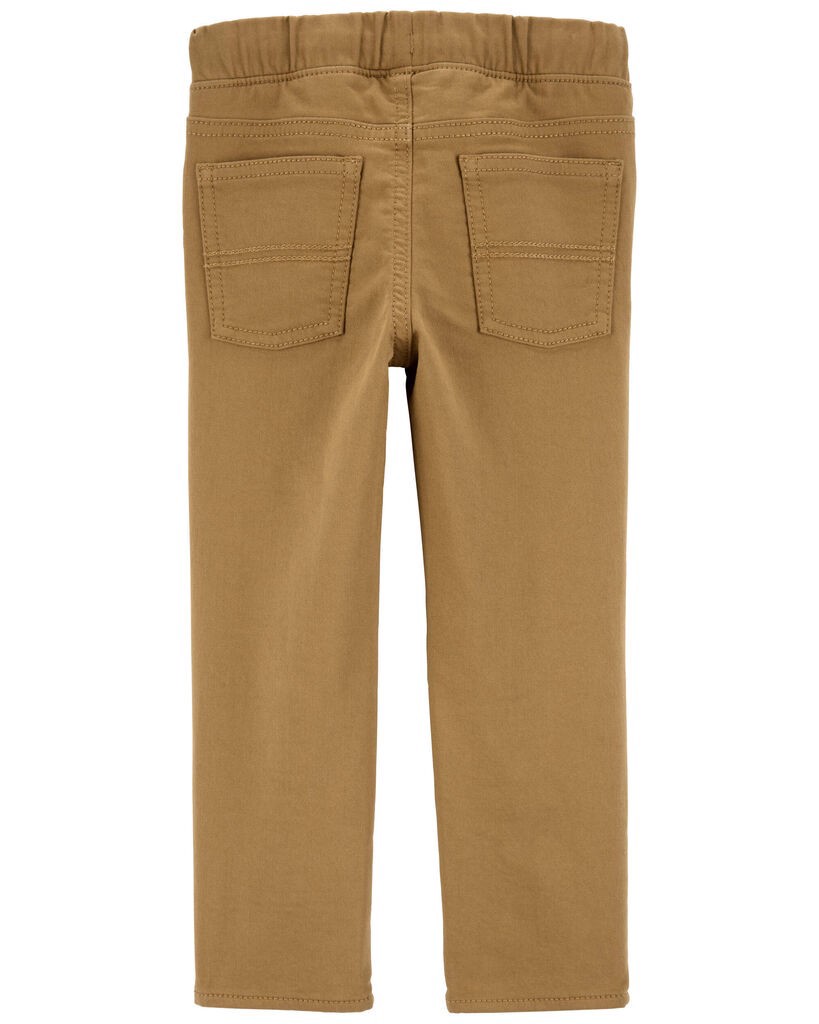 slide 3 of 3, Carter's Toddler Pull-On Khaki Pants Khaki 4T, 1 ct