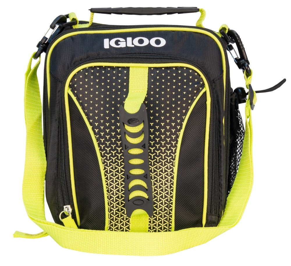 slide 1 of 1, Igloo Bag It Lunch Bag - Lime Punch/Black, 1 ct