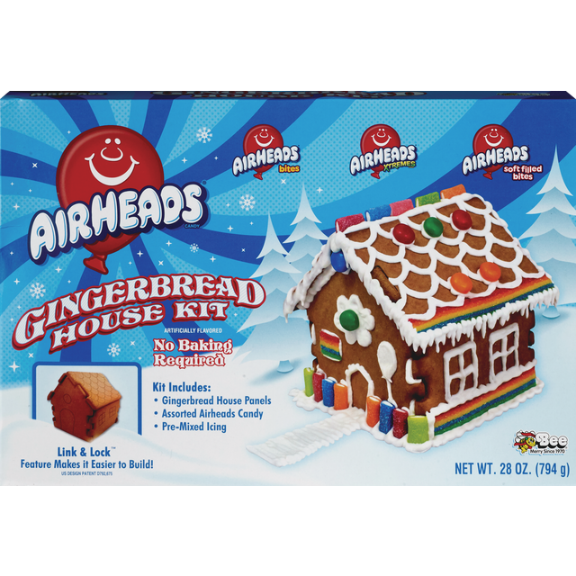 slide 1 of 1, Airheads Gingerbread Cottage Kit, 1 ct