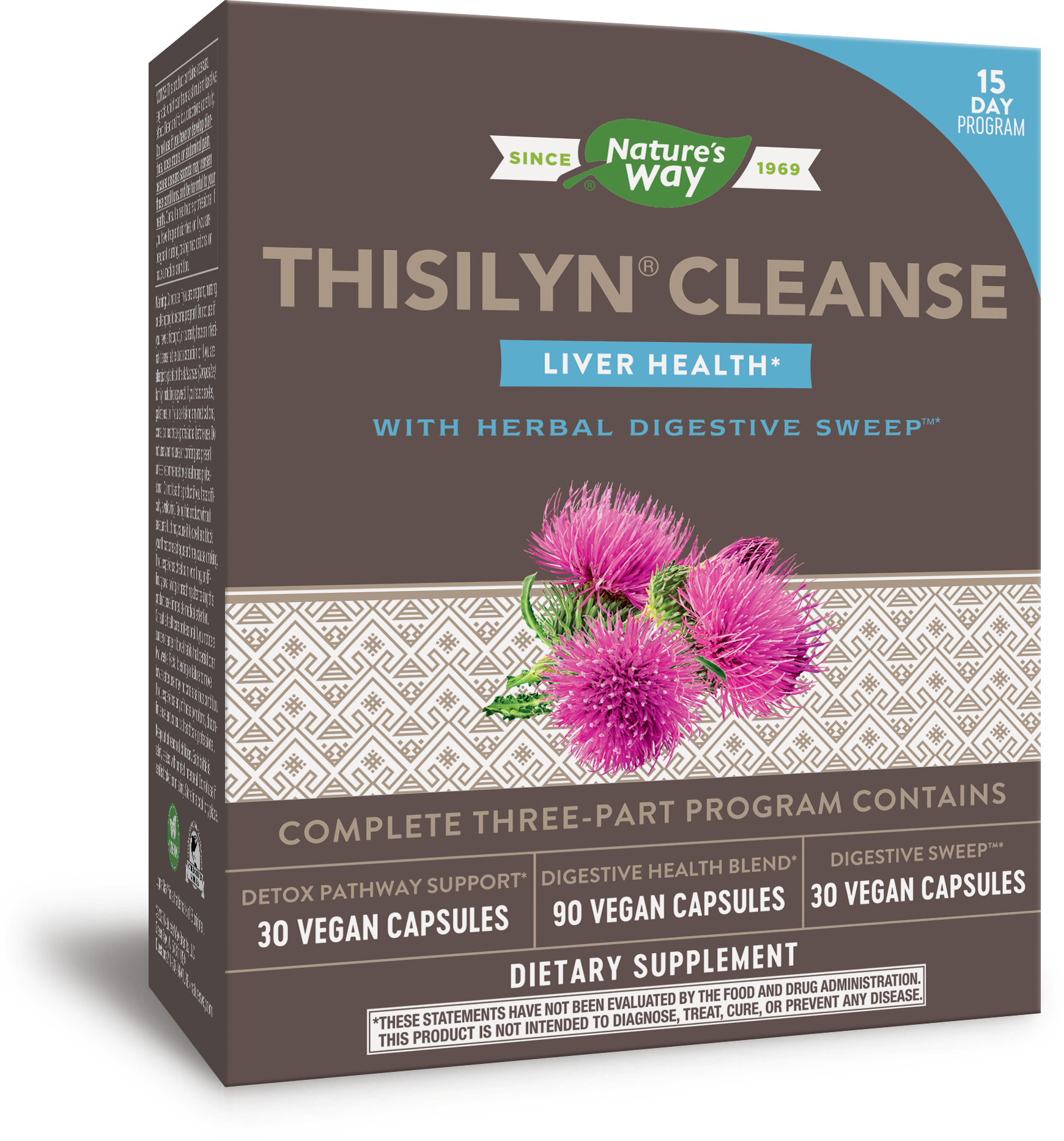 slide 1 of 1, Nature's Way Thisilyn Cleanse with Herbal Digestive Sweep Internal Purification 15 Day Program, 1 PK