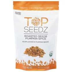 Top Seedz Roasted Pumpkin Spice Sunflower & Pumpkin Seeds 6 oz