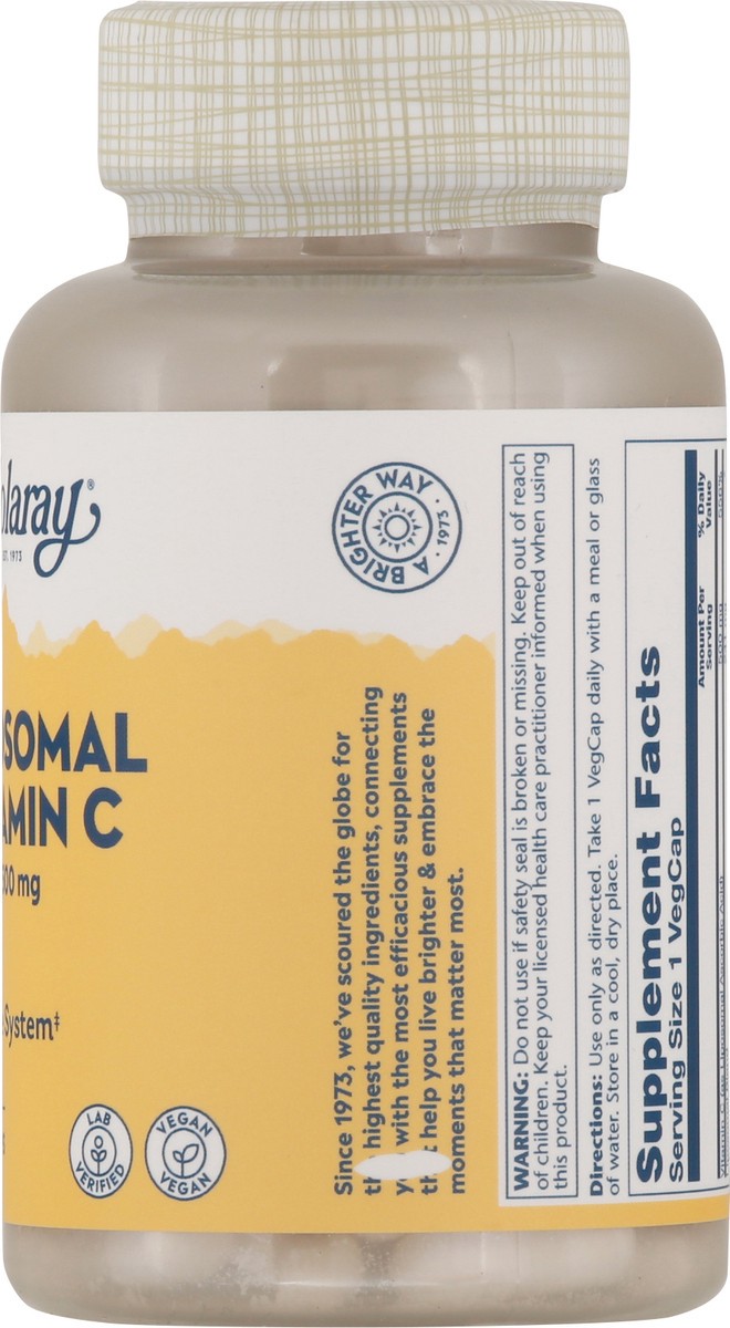 slide 9 of 13, Solaray Liposomal Vitamin C, 1 ct