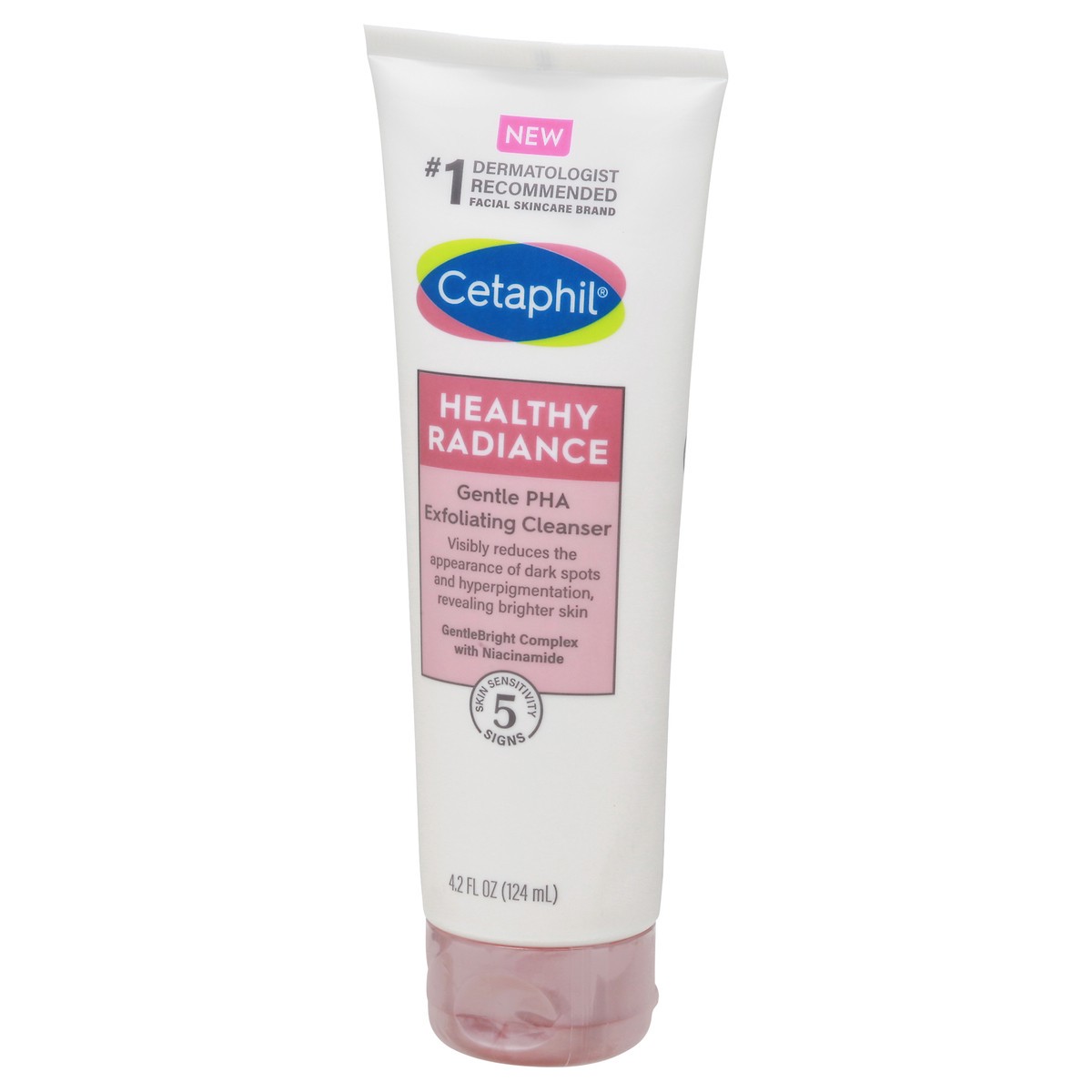 slide 3 of 9, Cetaphil Healthy Radiance PHA Exfoliating Cleanser, 4.2 oz, 4.20 fl oz