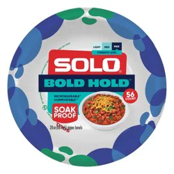 Solo Bold Hold 20 Ounce Paper Bowls 56 ea