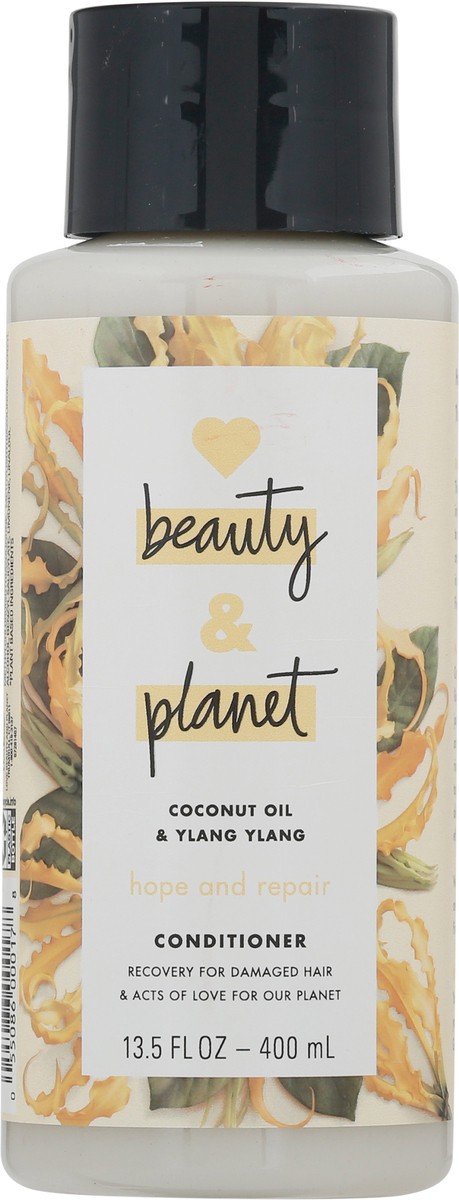 slide 10 of 10, Love Beauty and Planet Conditioner with Vitamin B3 Coconut Oil & Ylang Ylang, 13.5 oz, 13.5 oz