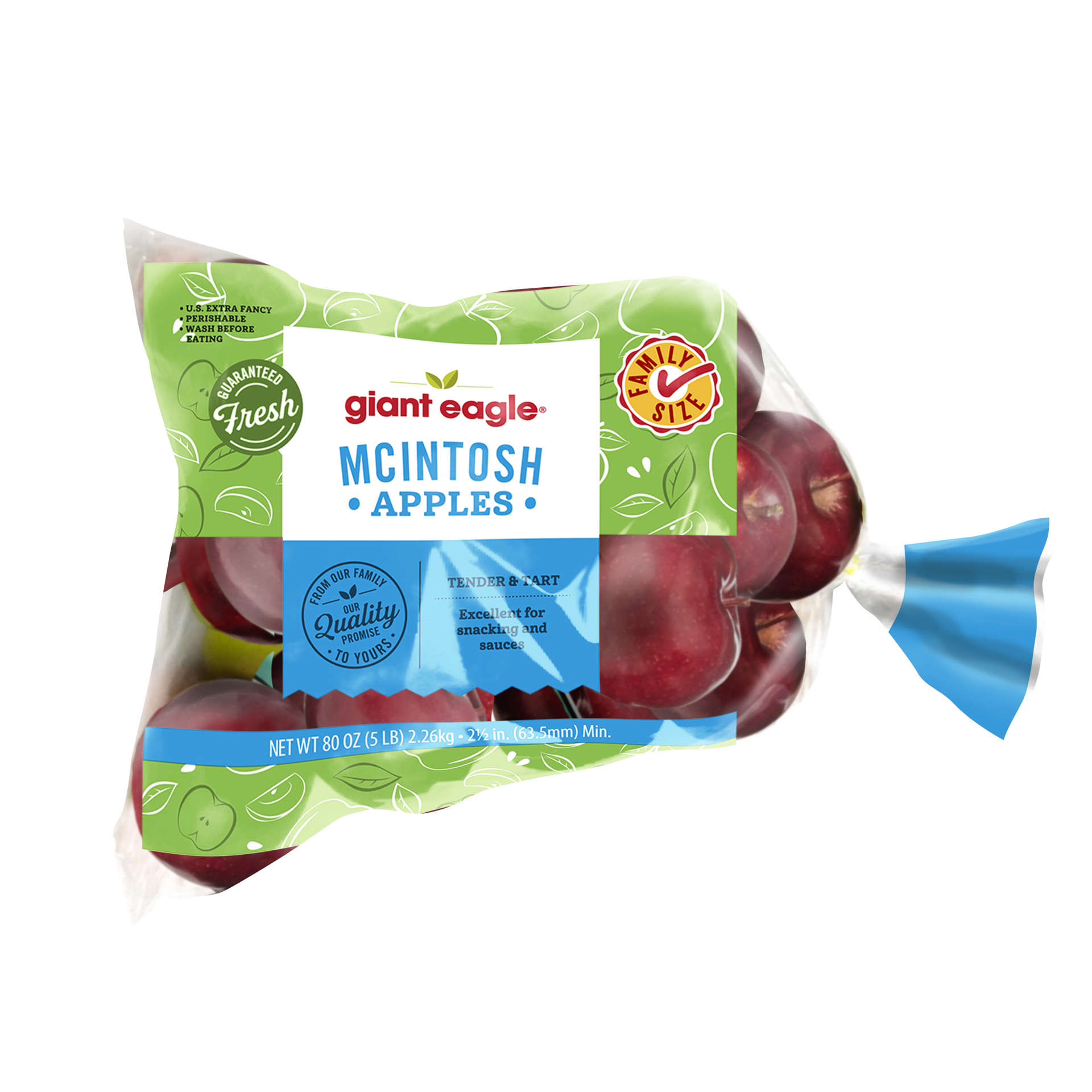 slide 1 of 1, Giant Eagle Macintosh Apples, 5 lb