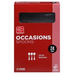 Harris Teeter Occassions Clear Spoons