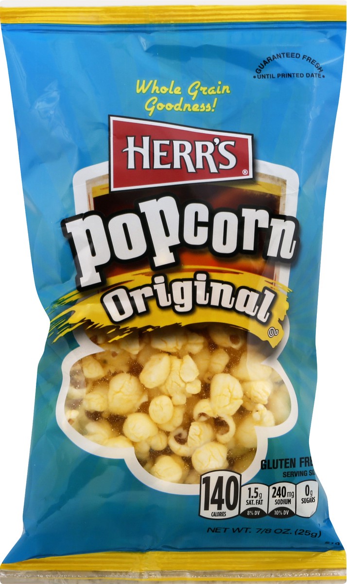 slide 2 of 9, Herr's Original Popcorn 0.875 oz, 0.88 oz