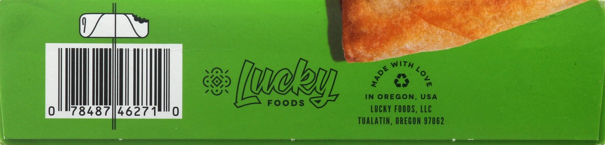 slide 3 of 9, Lucky Foods Veggie Spring Rolls 4 ea, 8.5 oz