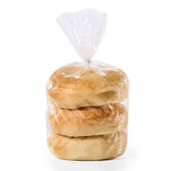 Hy-Vee Plain Bagels 3 Count
